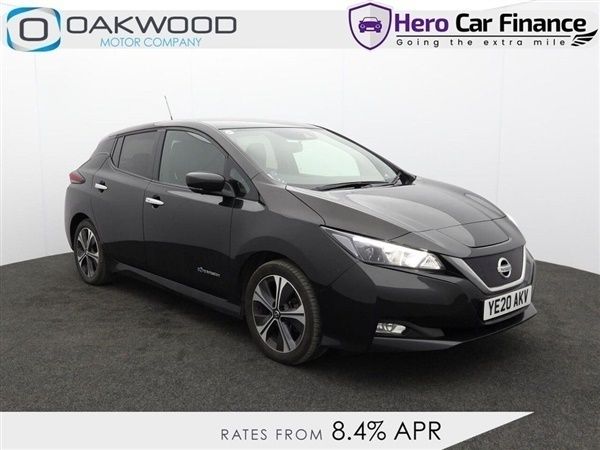 Black Used 2020 Nissan Leaf N-Connecta Hatchback | £10,285 (A bit pricey) - Image 1/1