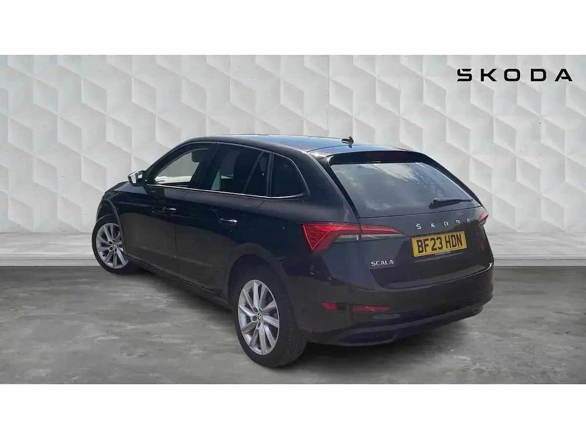 Used Skoda 110 R SE L 81 HP (59 kW) 2023 Black magic pearl effect Estate