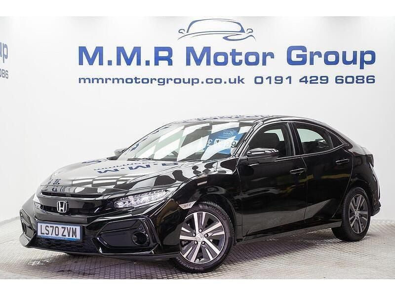 Used Honda Civic SE 126 HP (92 kW) 2021 Black Hatchback