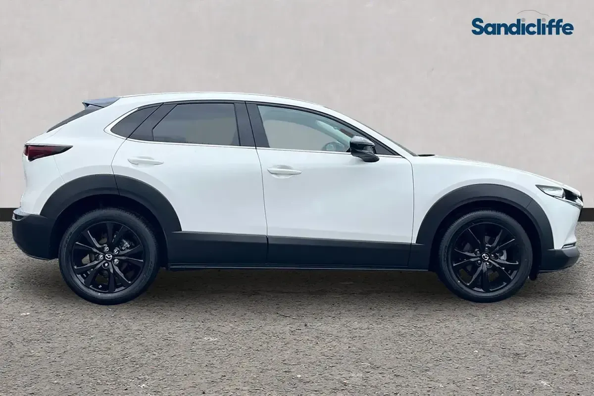 New Mazda CX-30 Homura-Line 140 HP (102 kW) 2025 Pearl  snowflake white SUV