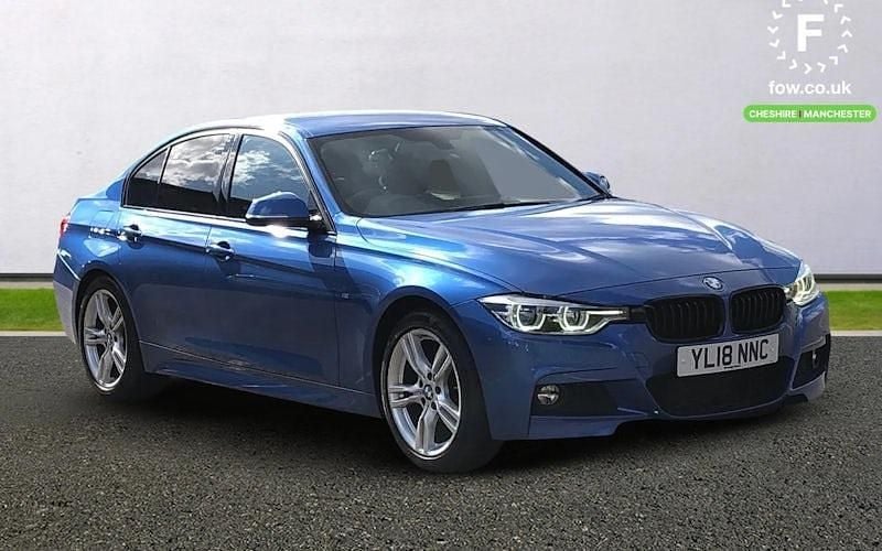 Blue Used 2018 BMW 320 M Sport Sedan | £16,799 (Good price) - Image 1/3