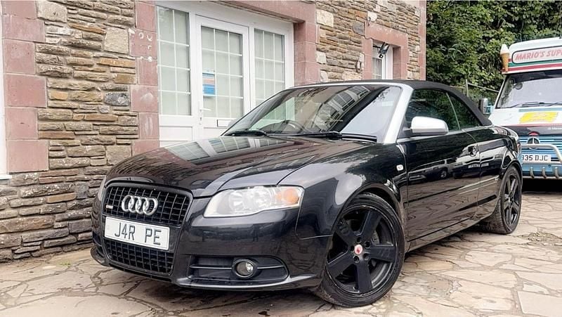 Black Used 2006 Audi A4 Cabriolet S-Line Cabriolet | £1,995 - Image 1/4