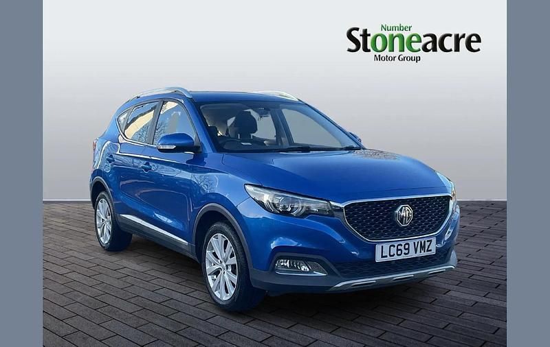 Blue Used 2019 MG ZS Excite SUV | £8,990 (Good price) - Image 1/4