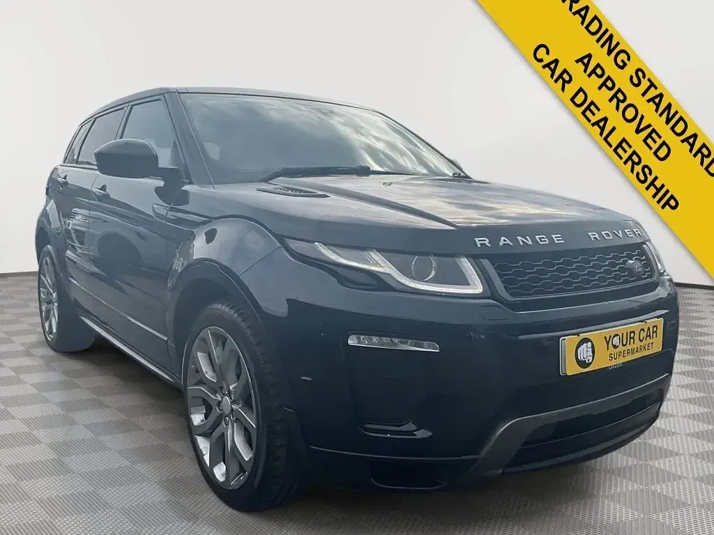 Used Land Rover Range Rover evoque HSE Dynamic 2017 Blue Estate