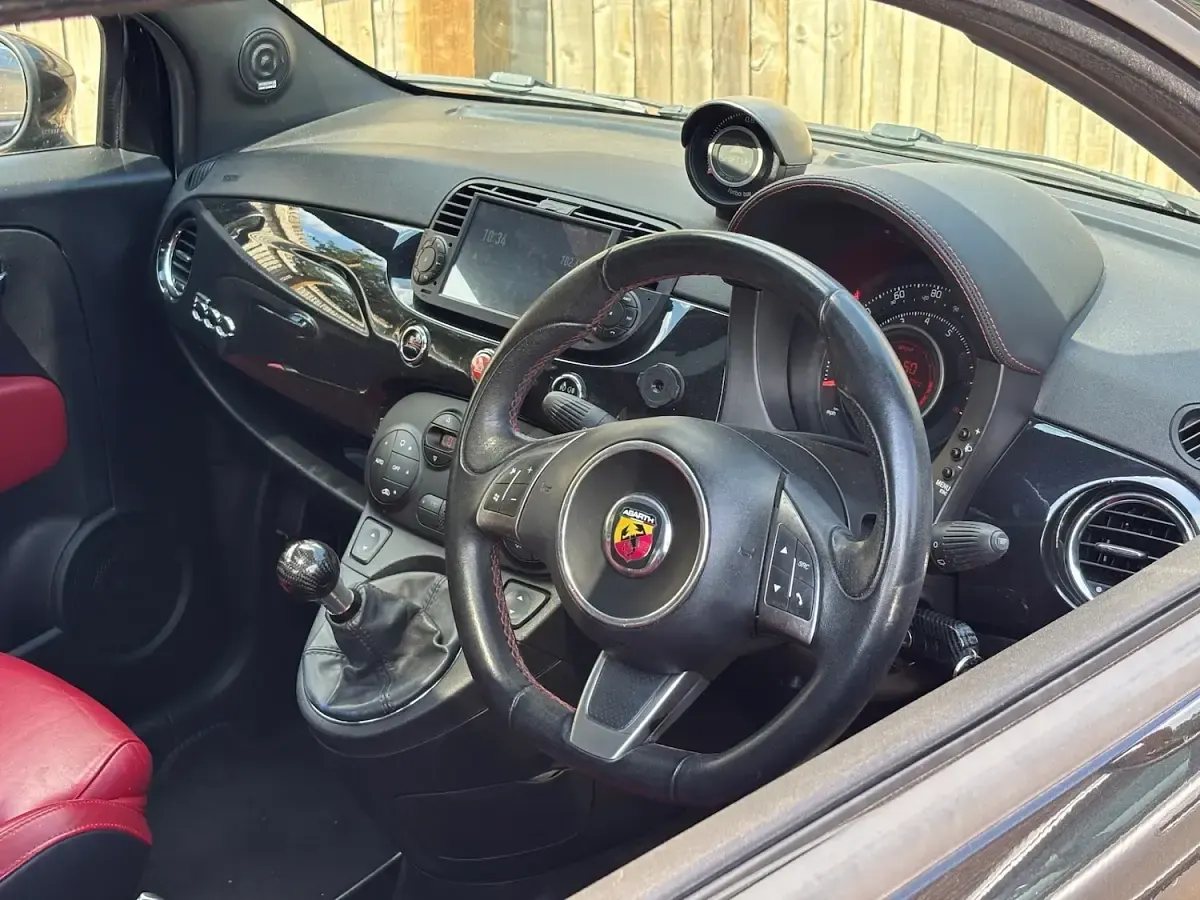 Used Abarth 500 2010 Black Hatchback