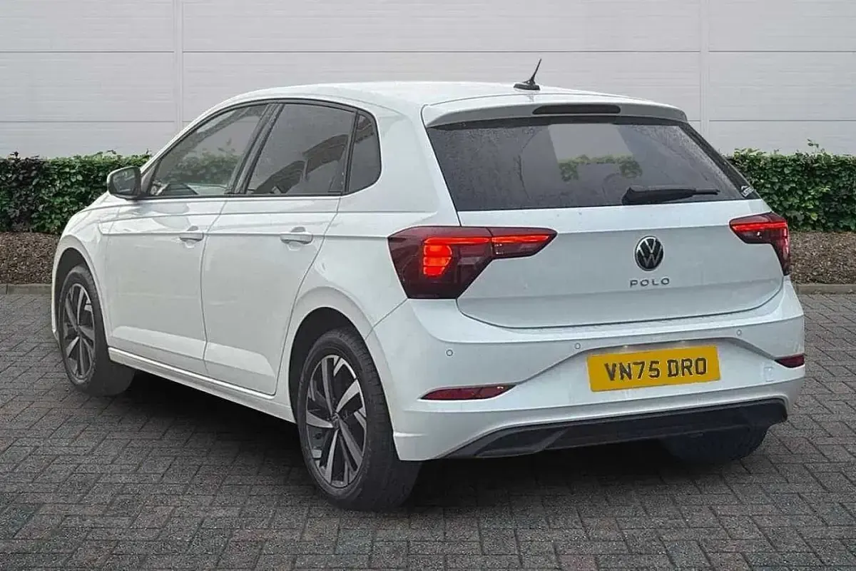 Used VW Polo Match 95 HP (69 kW) 2025 White Hatchback