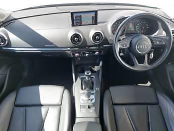 Used Audi A3 Sport 115 HP (84 kW) 2017 Black Hatchback