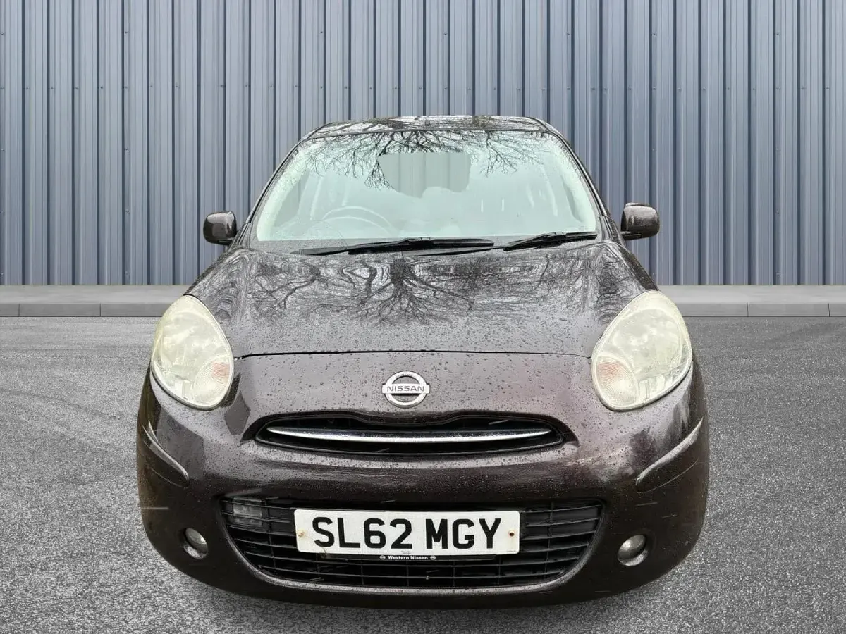Used Nissan Micra Acenta 80 HP (58 kW) 2012 Mauve/purple Hatchback