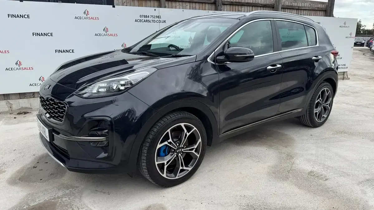 Used Kia Sportage GT-Line 136 HP (100 kW) 2019 Black SUV