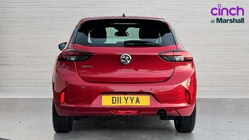 Used Vauxhall Corsa Design Edition 100 HP (73 kW) 2023 Red Hatchback