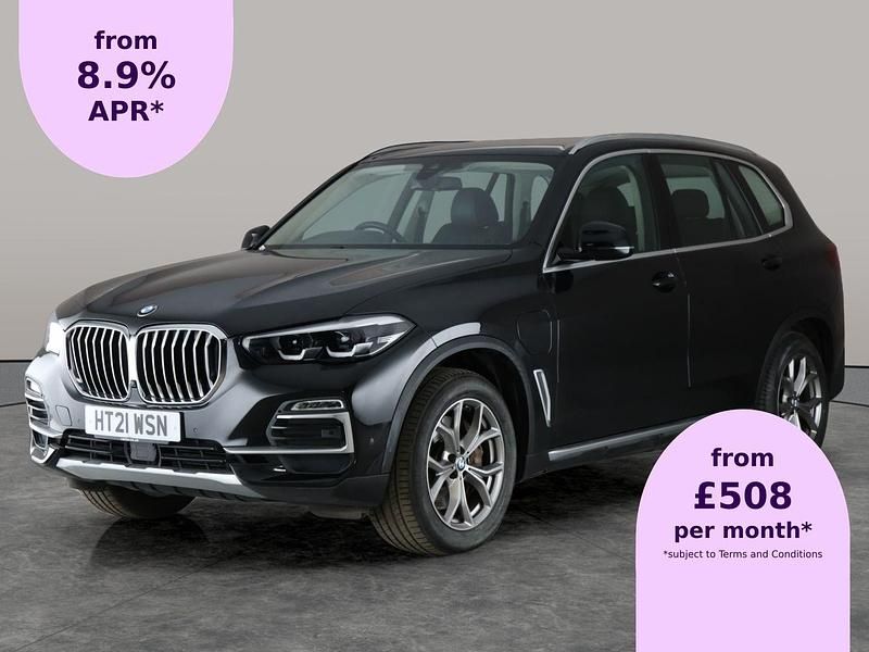 Black Used 2021 BMW X5 xLine SUV | £34,301 (Good price) - Image 1/2