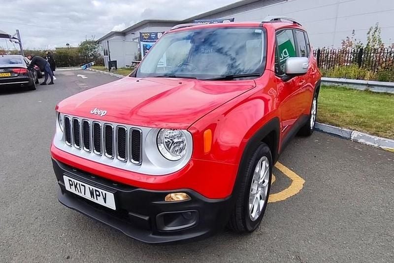 Used Jeep Renegade Limited 140 HP (102 kW) 2017 Red SUV