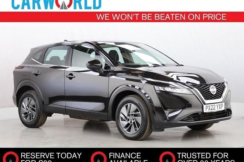 Black Used 2022 Nissan Qashqai Acenta Premium SUV | £14,990 (Good price) - Image 1/1