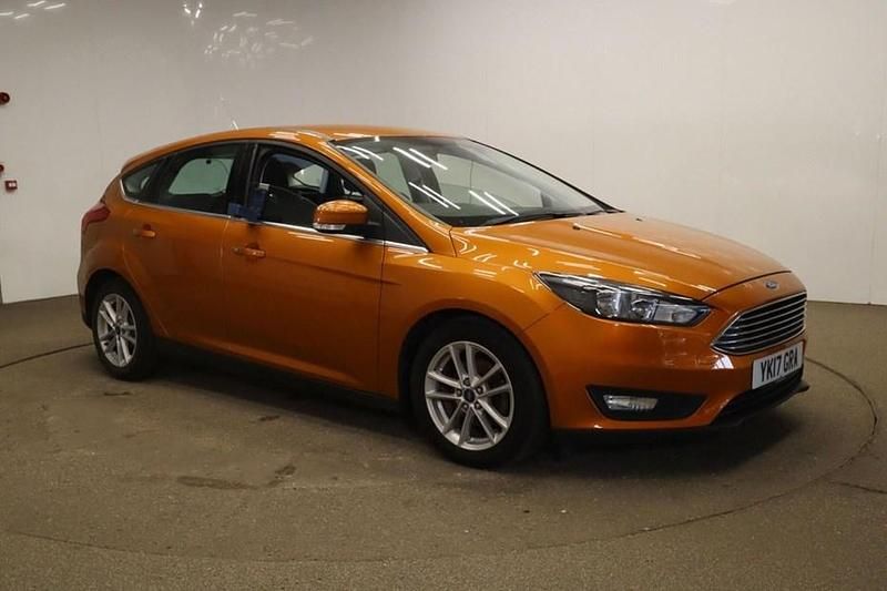 Orange Used 2017 Ford Focus Zetec Hatchback | £4,190 (Good price) - Image 1/1