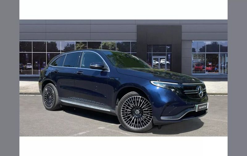 Blue Used 2022 Mercedes EQC400 AMG Line Premium SUV | £26,529 (Fair price) - Image 1/4