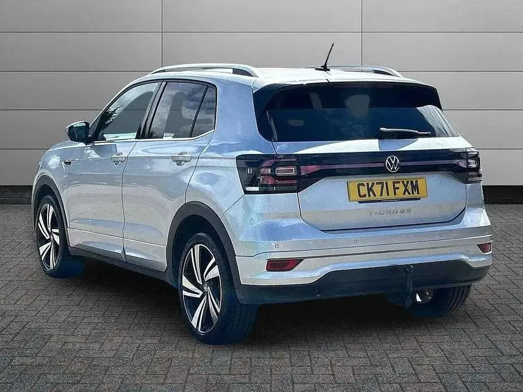 Used VW T-Cross R-line 110 HP (80 kW) 2021 Silver SUV