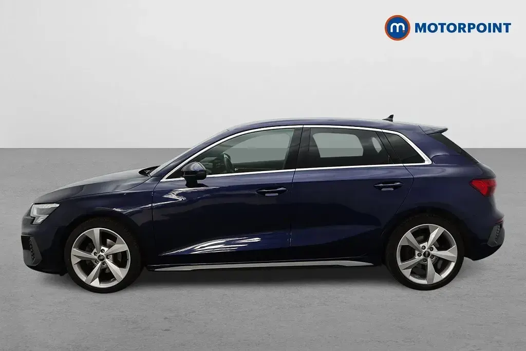 Used Audi A3 S-Line 2023 Blue Sedan