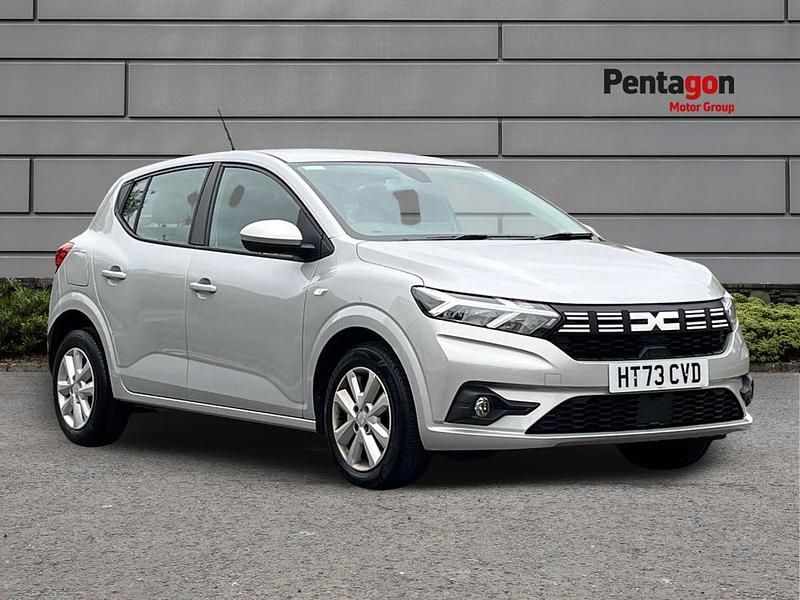 Grey Used 2023 Dacia Sandero Expression Hatchback | £10,494 (Fair price) - Image 1/4