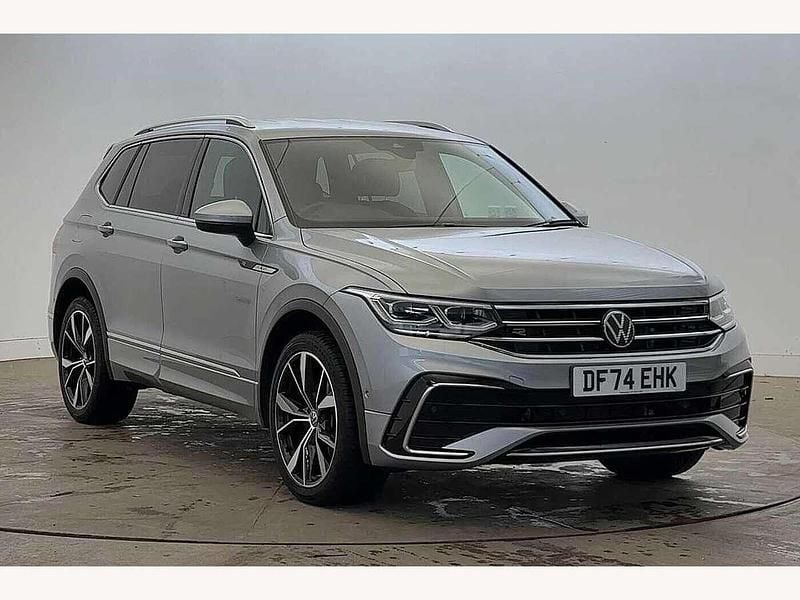 Silver Used 2025 VW Tiguan Allspace R-line SUV | £32,995 (Fair price) - Image 1/4
