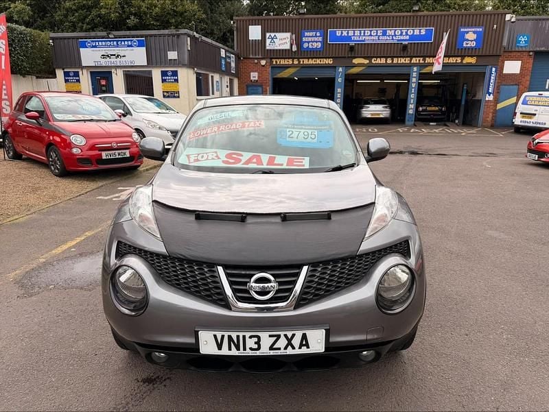 Used Nissan Juke Acenta 110 HP (80 kW) 2013 Grey SUV
