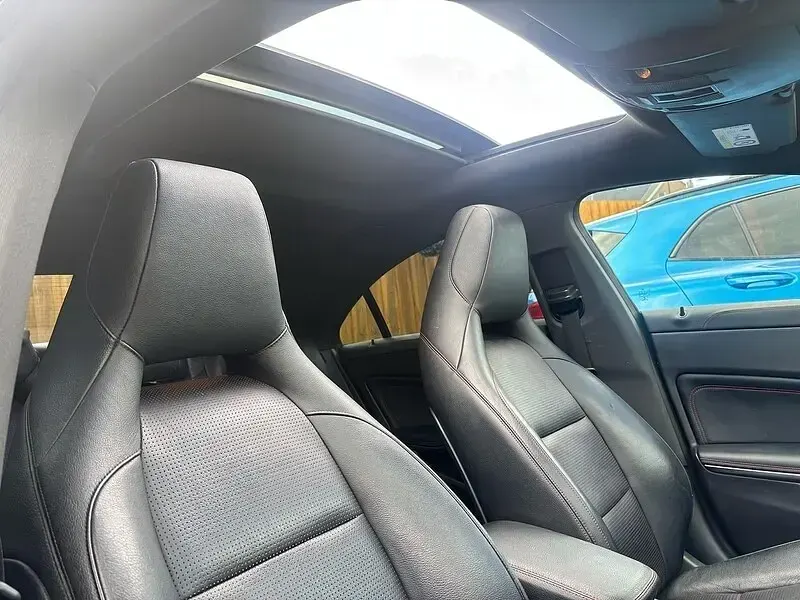 Used Mercedes CLA180 AMG line 122 HP (89 kW) 2017 Black Sedan