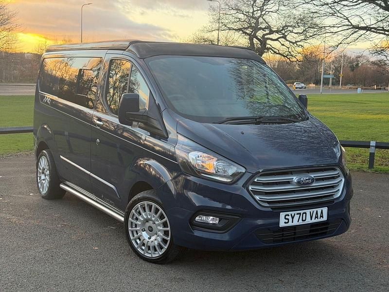 Used Ford Transit Custom 105 HP (77 kW) 2020 Blue Van