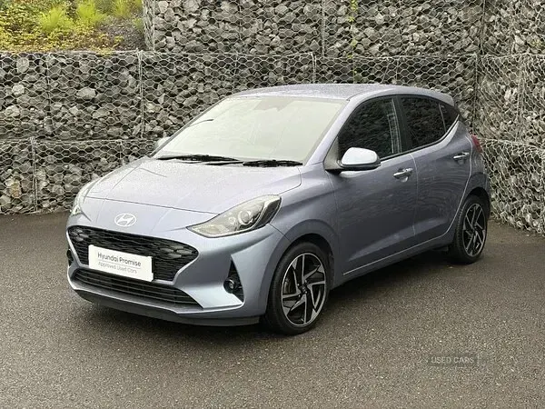 Used Hyundai i10 Premium 2025 Blue Hatchback