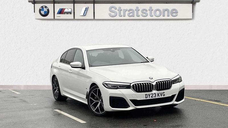 Used BMW 520 M Sport 188 HP (138 kW) 2023 White Sedan