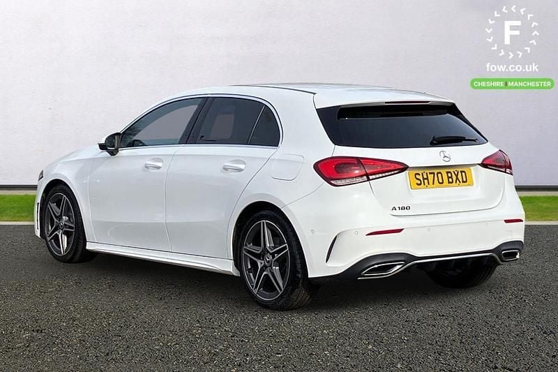 Used Mercedes A180 Executive 136 HP (100 kW) 2020 White Hatchback