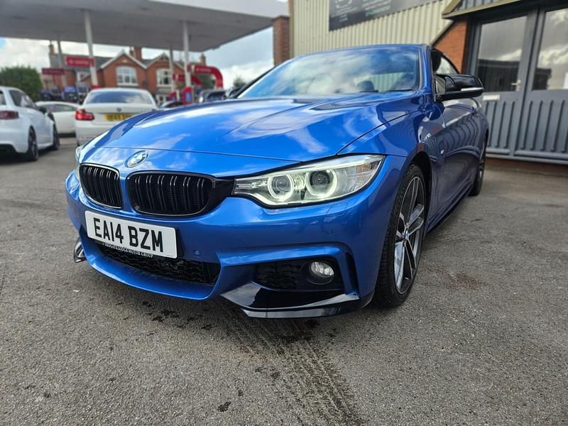 Used BMW 420 M Sport 2014 Blue Cabriolet