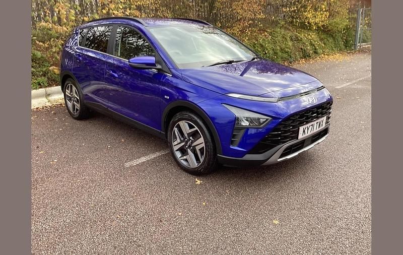 Blue Used 2021 Hyundai Bayon Premium SUV | £10,695 (Fair price) - Image 1/4