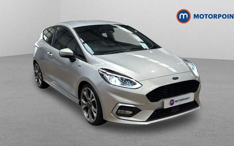 Used Ford Fiesta ST-Line X 101 HP (74 kW) 2020 Silver Hatchback