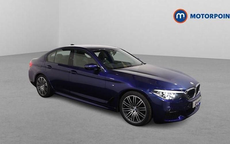 Used BMW 530 M Sport 265 HP (194 kW) 2020 Blue Sedan