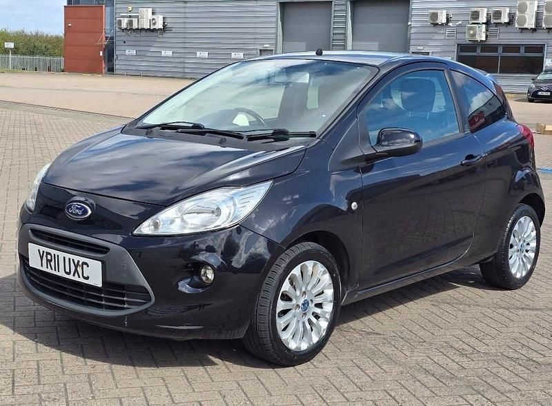 Used Ford Ka Zetec 69 HP (50 kW) 2011 Black Hatchback