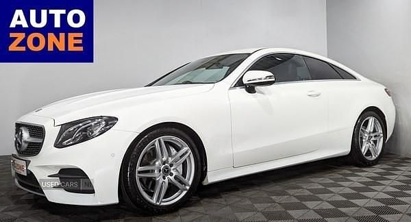 White Used 2017 Mercedes E220 AMG line Coupe | £17,845 (Fair price) - Image 1/3