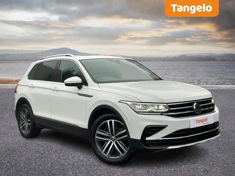 White Used 2021 VW Tiguan Elegance SUV | £22,300 (Fair price) - Image 1/4