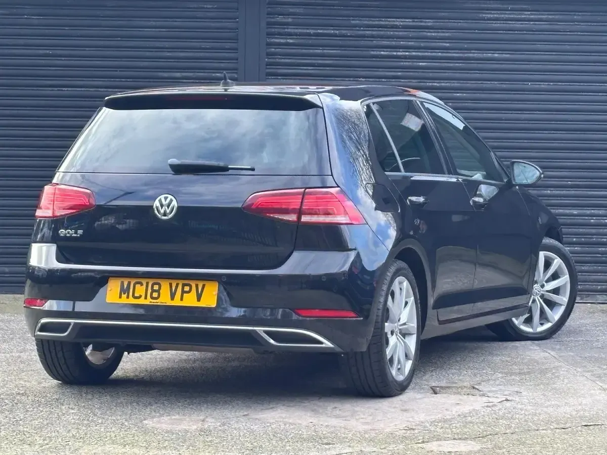 Used VW Golf VII GT 2018 Black Hatchback