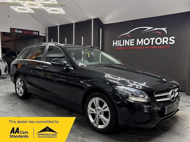 Used Mercedes C200 SE 2015 Black Estate