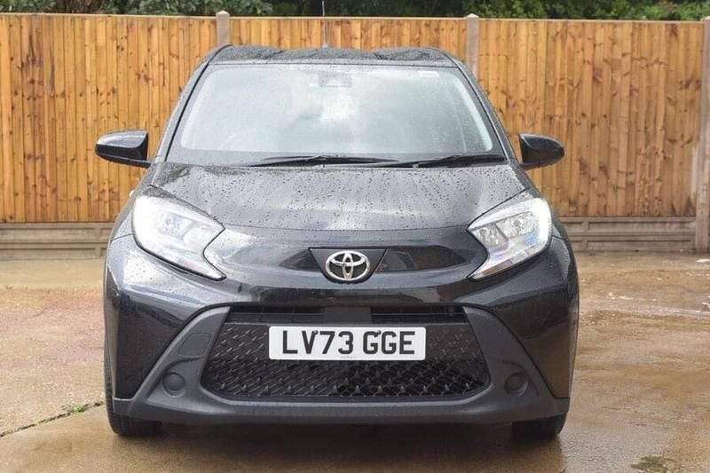 Black Used 2023 Toyota Aygo PURE Hatchback | £12,290 (Fair price) - Image 1/4