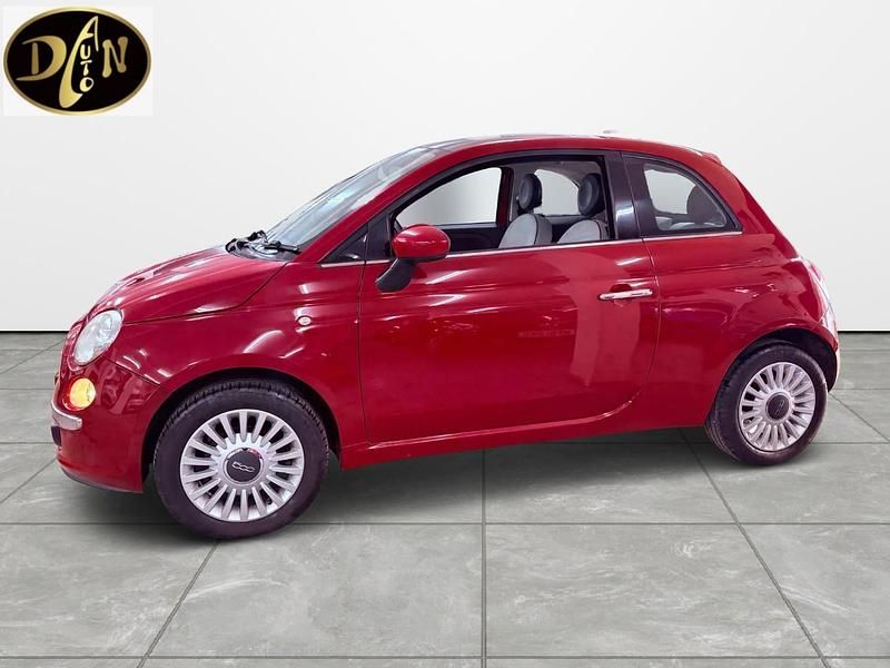 Used Fiat 500 Lounge 69 HP (50 kW) 2010 Red Hatchback