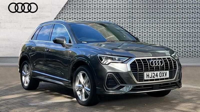 Grey New 2024 Audi Q3 S-Line SUV | £34,016 - Image 1/4