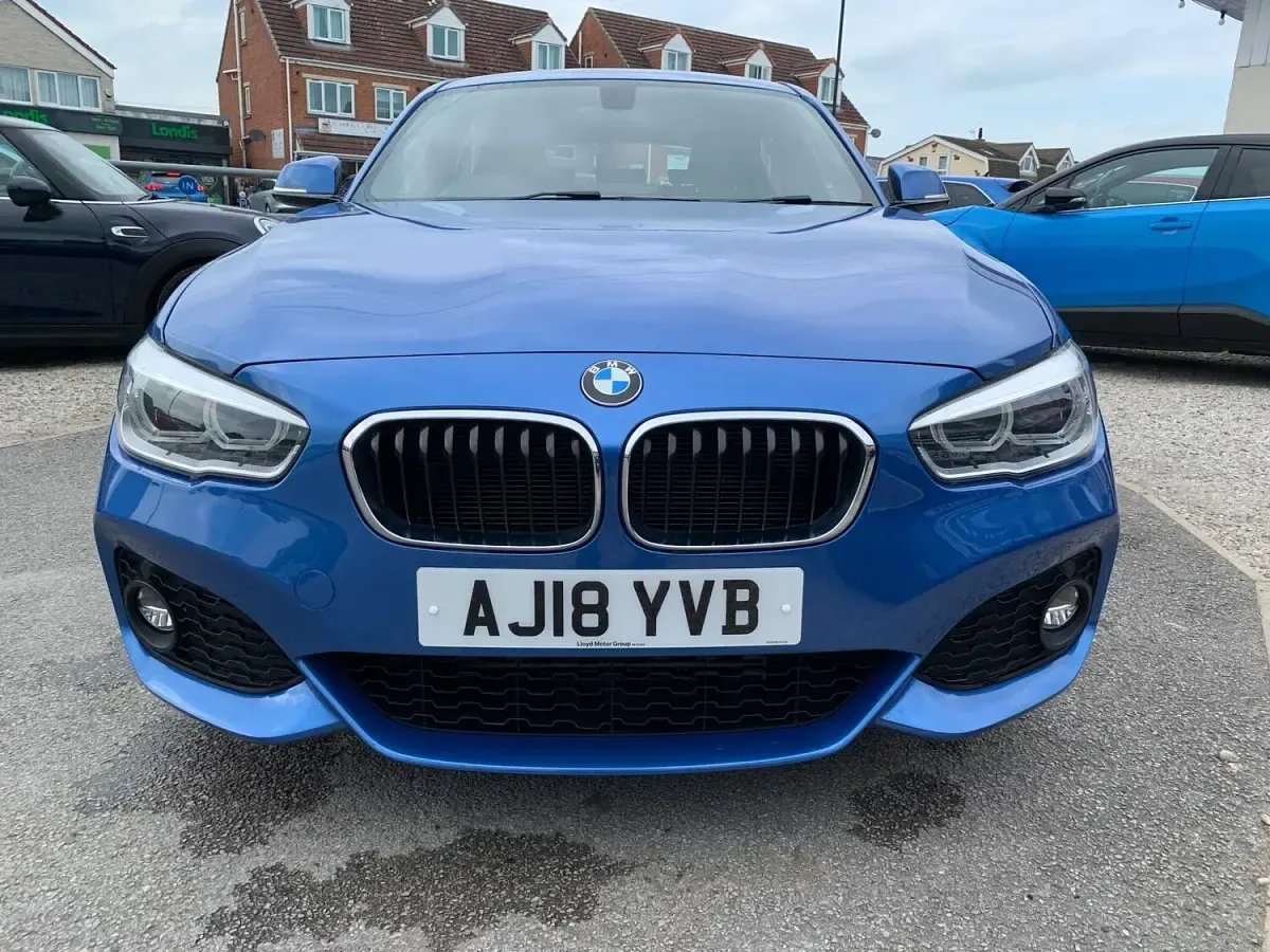 Used BMW 118 M Sport 2018 Blue Hatchback