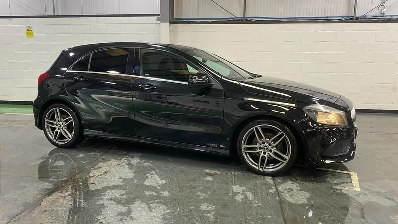 Used Mercedes A200 Executive 136 HP (100 kW) 2017 Black Hatchback