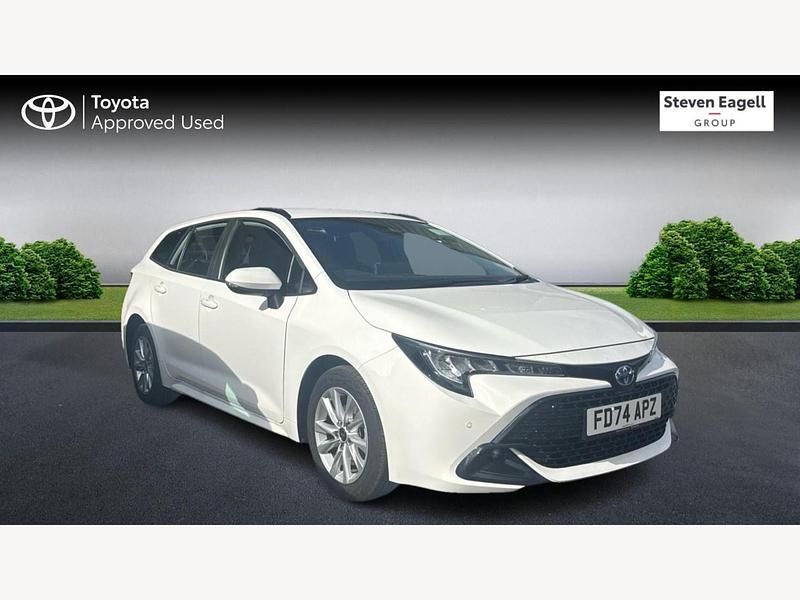 White Used 2024 Toyota Corolla Estate | £24,083 (Fair price) - Image 1/3