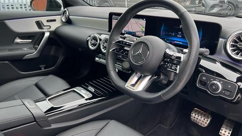 Used Mercedes A35 AMG Premium Plus 306 HP (225 kW) 2025 Cosmos black metallic