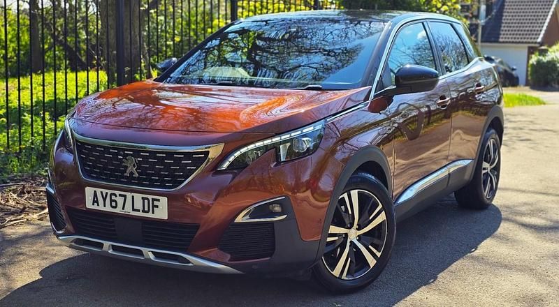 Bronze Used 2017 Peugeot 3008 GT-line Hatchback | £7,690 (Fair price) - Image 1/4