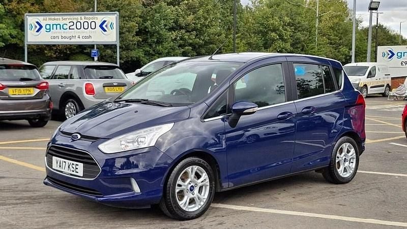 Blue Used 2017 Ford B-MAX Zetec MPV | £5,595 (Good price) - Image 1/3