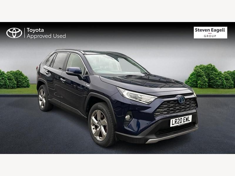 Used Toyota RAV4 2020 Blue SUV