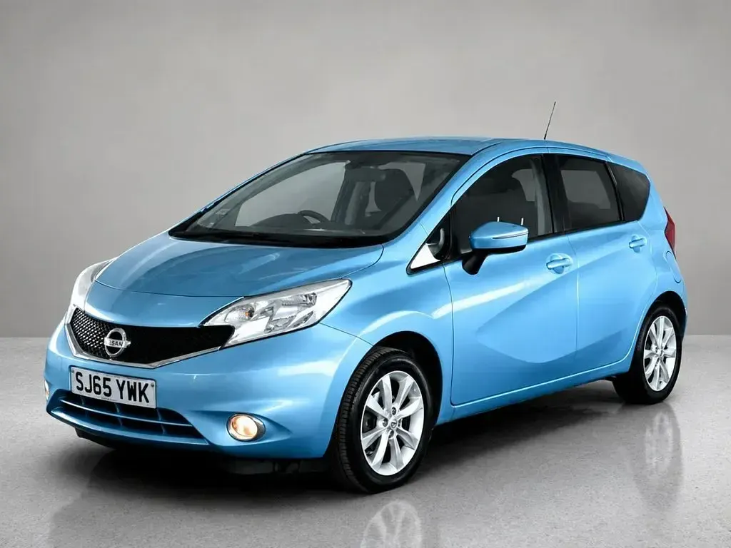 Used Nissan Note Acenta Premium 98 HP (72 kW) 2015 Blue Hatchback