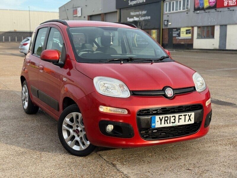 Red Used 2013 Fiat Panda Lounge Hatchback | £2,990 (Good price) - Image 1/3